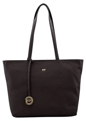 Produktbild von Umhängetasche HANNA Shopper S braun Damen - Leder
