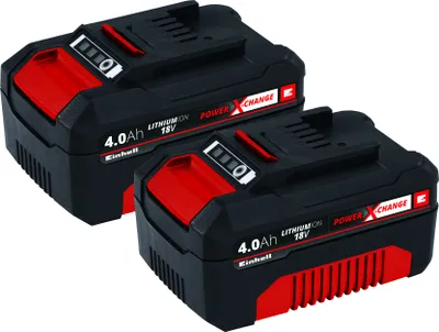 Zdjęcie produktu dla Einhell PXC twin pack 4.0 Ah