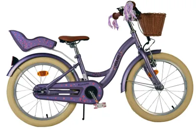 Produktbild von Volare Blossom Kinderfahrrad - Mädchen - 18 Zoll - Lila