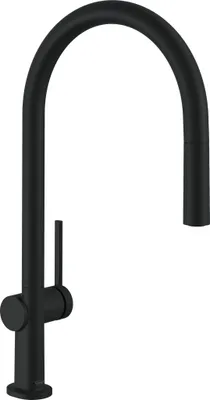 Imagen del producto de Grifo de cocina Talis, con caño extraíble y sistema sBox, color mate. 1 chorro