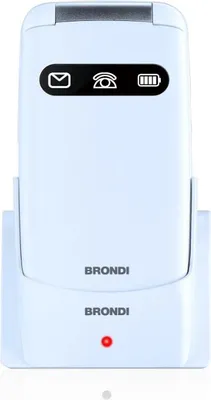 Image de Brondi Téléphone portable simple 10277002 Blanc