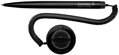 Image de Schneider 50-4121 Stylo à bille Klick-Fix-Pen - M, noir (indélébile), noir