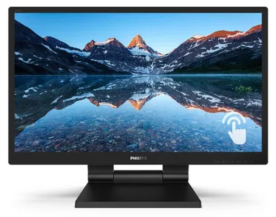 Produktbild von Philips LCD-Monitor mit SmoothTouch 242B9T/00, 60,5 cm (23.8"), 1920 x 1080 Pixel, Full HD, LCD, 5 ms, Schwarz
