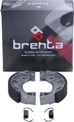 Immagine prodotto di Ganasce freno 90x18 mm con molle Brenta 0151 per Hercules Prima M 2 3 4 5 / Piaggio Ciao Si Bravo