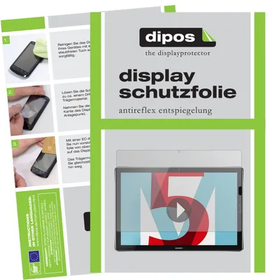 Produktbild von 2x Schutzfolie für Huawei Mediapad M5 10 Zoll matt Displayschutzfolie Display