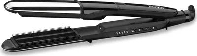 Produktbild von BaByliss ST496E Steam Mist Styler Glätteisen Dampf Schwarz, Silber 2,5 m