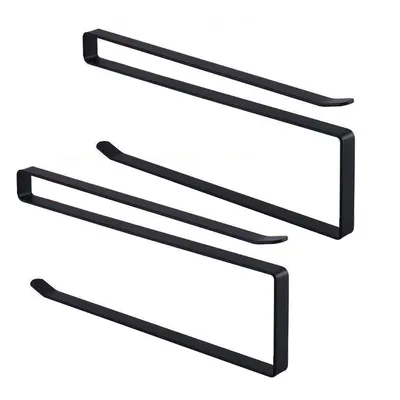 Produktbild von Bohrfreier Küchenpapierhalter, 2er-Set, für Küchenschränke, Unterbau-Küchenpapierrollenhalter, geeignet für Küche und Bad