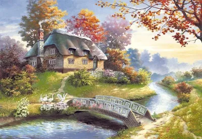 Image de Castorland Cottage Puzzle 1500 Teile C-150359-2