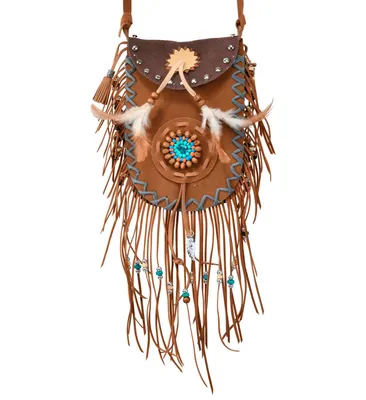 Produktbild von Indianer Fransen Tasche Hasutu