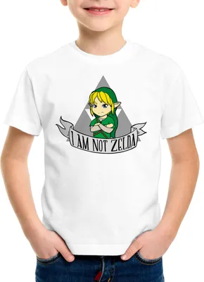 Produktbild von style3 I am not Kinder T-Shirt link gamer