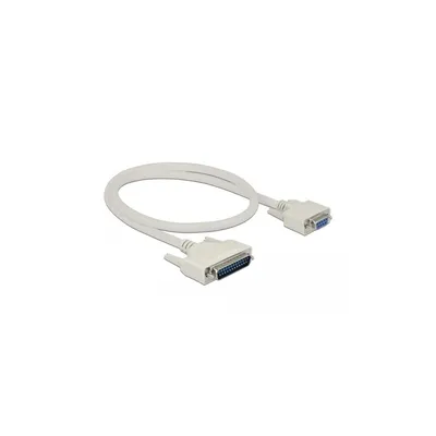 Image de Delock Serielles Kabel D-Sub 25 Stecker zu D-Sub 9 Buchse 0,5 m