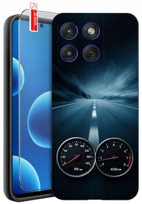 Produktbild von Hülle für Motorola Edge 70 | Designs | Mattes Silikon-Case + 9H-Glas