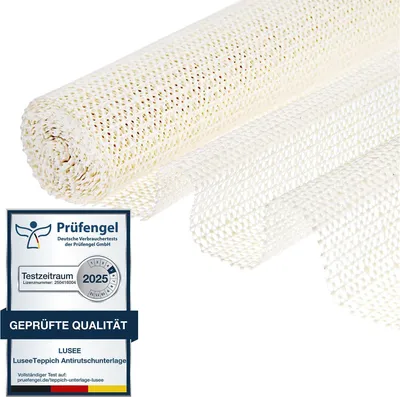 Obrázek produktu pro Protiskuzová podložka, lze ji stříhat, rozměry 140x200 cm, barva béžová, vhodná pod koberce a na hladké podlahy