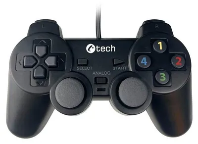 Immagine prodotto di C-TECH CALLON, Gamepad, Analogico, Cavo, USB, Nero, 1,8 m