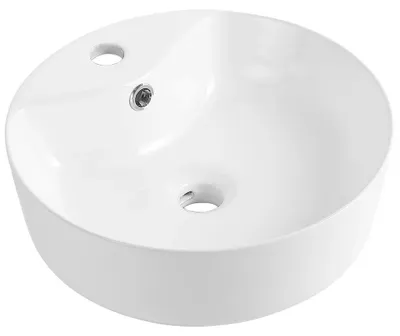 Produktbild von CERANO - Keramikwaschbecken - Aufsatzmodell - Ramo - Weiß, glänzend - Ø 39 cm
