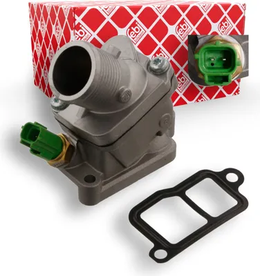 Produktbild von FEBI BILSTEIN Thermostat Kühlmittel 90°C für VOLVO V70 II (285) XC60 (156) V50 (545) XC90 I (275) V70 III (135)