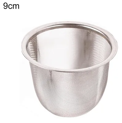 Produktbild von Tee-Ei aus verschleißfestem, lebensmittelechtem Edelstahl, Tee-Zubehör, Gewürzfilter für die Küche, 9 cm