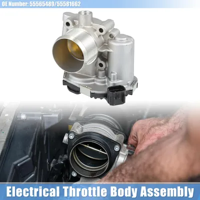 Image de Corps de papillon électronique No.55565489/55581662 Assemblage du corps de papillon du moteur pour Chevy Cruze 1.4L 2011-2015 en aluminium