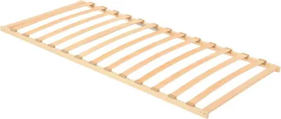 Produktbild von Bett-Lattenrost Braun 90 x 190 cm Massivholz Buche