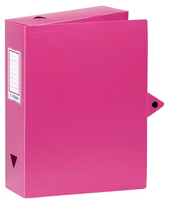 Productafbeelding van Viquel - A4 plastic ordner, 8 cm rugbreedte, roze