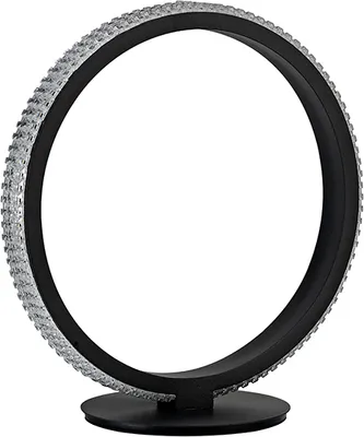 Produktbild von Nova Luce NAGER LED Tischleuchte Schwarz 11W Warmweiss 29x25x30cm 9481095