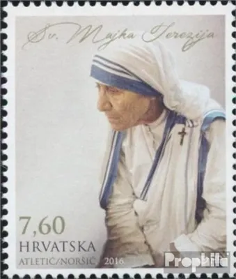 Produktbild von Briefmarken Kroatien 2016 Mi 1250 (kompl.Ausg.) postfrisch Mutter Teresa