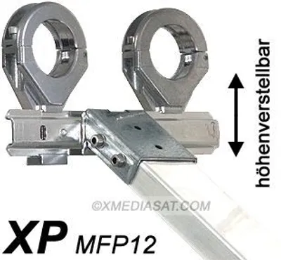 Produktbild von Sat Multifeedhalter Gibertini 2-fach XP-MFP12