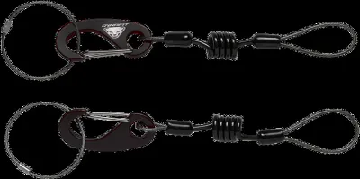 Produktbild von Sicherheitskabel DYNAFIT Guide Leash Schwarz