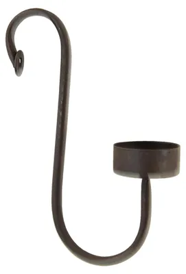 Immagine prodotto di Portacandele Clayre & Eef 4x9x18 cm Ferro nero