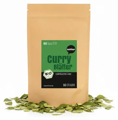 Produktbild von Wohltuer Curryblätter ganz - 60g