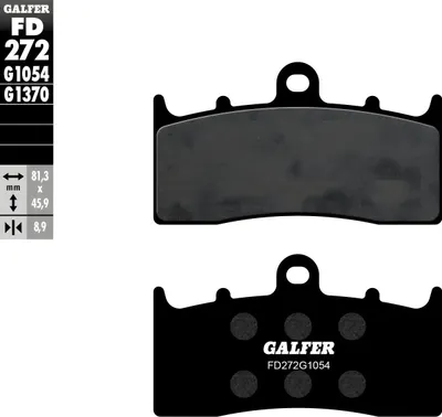 Produktbild von Bremsbeläge Set Galfer 2x FD272G1054 Semi-Metall vorne für BMW R C RS S 400 - 1200 ccm Bj. 2001 - 2009