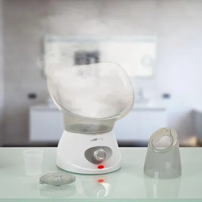 Image de Sauna Facial 2 en 1 Clatronic GS 3656 Blanc/gris