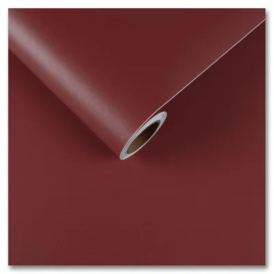Immagine prodotto di Carta da parati autoadesiva rosso scuro per ristrutturazione mobili