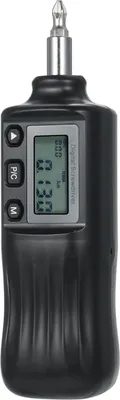Zdjęcie produktu dla Cyfrowy klucz dynamometryczny 1/4'' – narzędzie dynamometryczne z wyświetlaczem LCD, zakres 0,1–0,5 Nm, z końcówkami, tryb pracy w czasie rzeczywistym i tryb szczytowy, do rowerów i instalacji elektrycznych