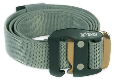 Imagen del producto de TATONKA cinturón Stretch Belt 25mm W105 Warm Grey gris