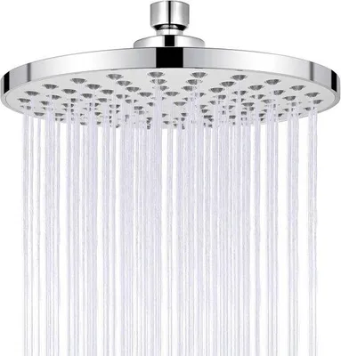 Produktbild von Famanu Duschkopf Hochdruck - Luxus Chromoptik - 20,3 cm