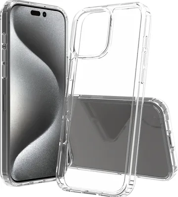 Produktbild von Mobigear Crystal Durchsichtig iPhone 16 Pro Max Hülle Hardcase Backcover - Transparent