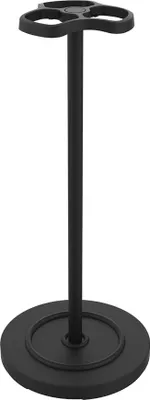 Image de UNiLUX 400168618 UNiLUX Support de parapluie SULKY, en acier, noir