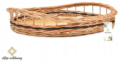 Produktbild von Sklep Wiklinowy Serviertablett aus Weide 43 cm
