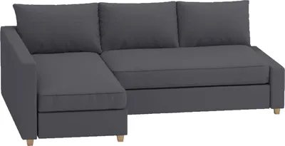 Produktbild von Sofaüberzug Friheten HomeTown Market aus dunkelgrauem Polyester rechts