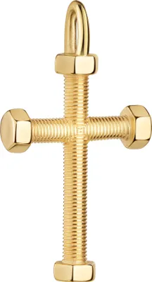 Produktbild von Kreuzanhänger Gold 333 8 Karat Anhänger Goldkreuz Schutzsymbol