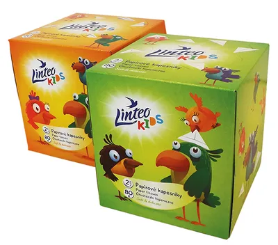 Produktbild von Linteo Kinderkosmetiktücher 80 Stück