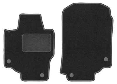 Imagen del producto de Alfombrillas delanteras de moqueta para Mercedes GLS X167 desde 2019 (SUV) – 2 piezas, gris grafito, a medida – Wielganizator LUX