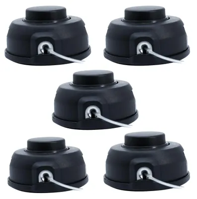 Produktbild von Schneidkopf 5x Spulenkopf Trimmerkopf für Parkside Akku Garten-Kombigerät PGKGA 40-Li B2  IAN 351744 Fadenspule