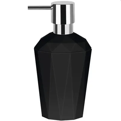 Produktbild von Spirella Seifenspender CRYSTAL PP schwarz 260ml