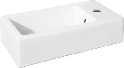 Produktbild von Handwaschbecken Hura L 40 x 22 cm Keramik weiß
