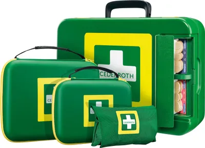 Productafbeelding van CEDERROTH 390101 CEDERROTH. Eerstehulpkit, medium, in een zachte tas