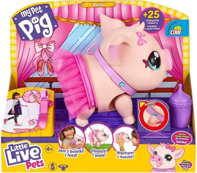 Zdjęcie produktu dla COBI LITTLE LIVE PETS Świnka baletnica 26384