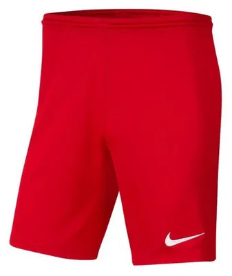 Produktbild von Nike - "Park III" Fußballshorts für Herren SX1058 (S) (Rot)