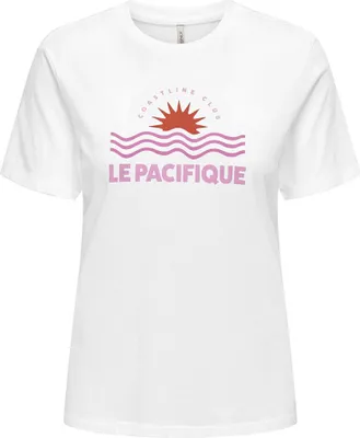 Produktbild von Only Lucia Kurzarm-t-shirt Weiß XS Frau Weiß XS